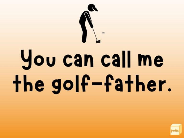 80+ Funny Golf Puns That Are Teerific Box of Puns