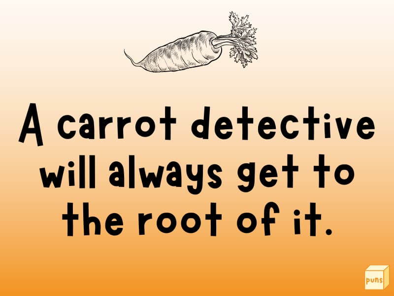 Carrot with root.