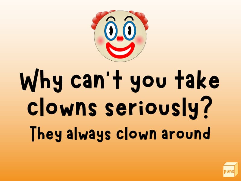 55+ Funny Clown Jokes to Make You Laugh - Box of Puns