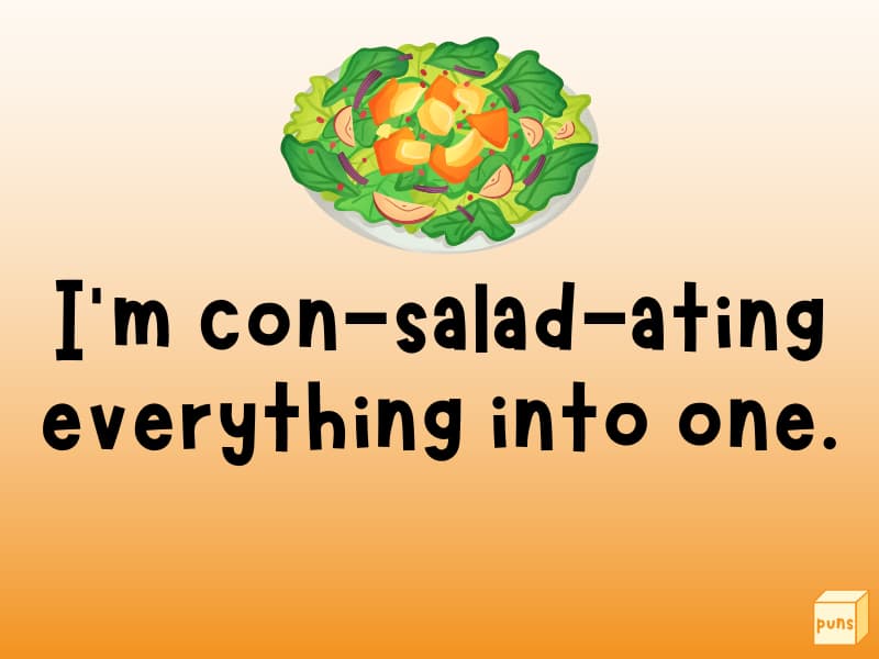 55+ Hilarious Salad Puns to Make You Laugh - Box of Puns